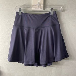 Pleated athletic skirt